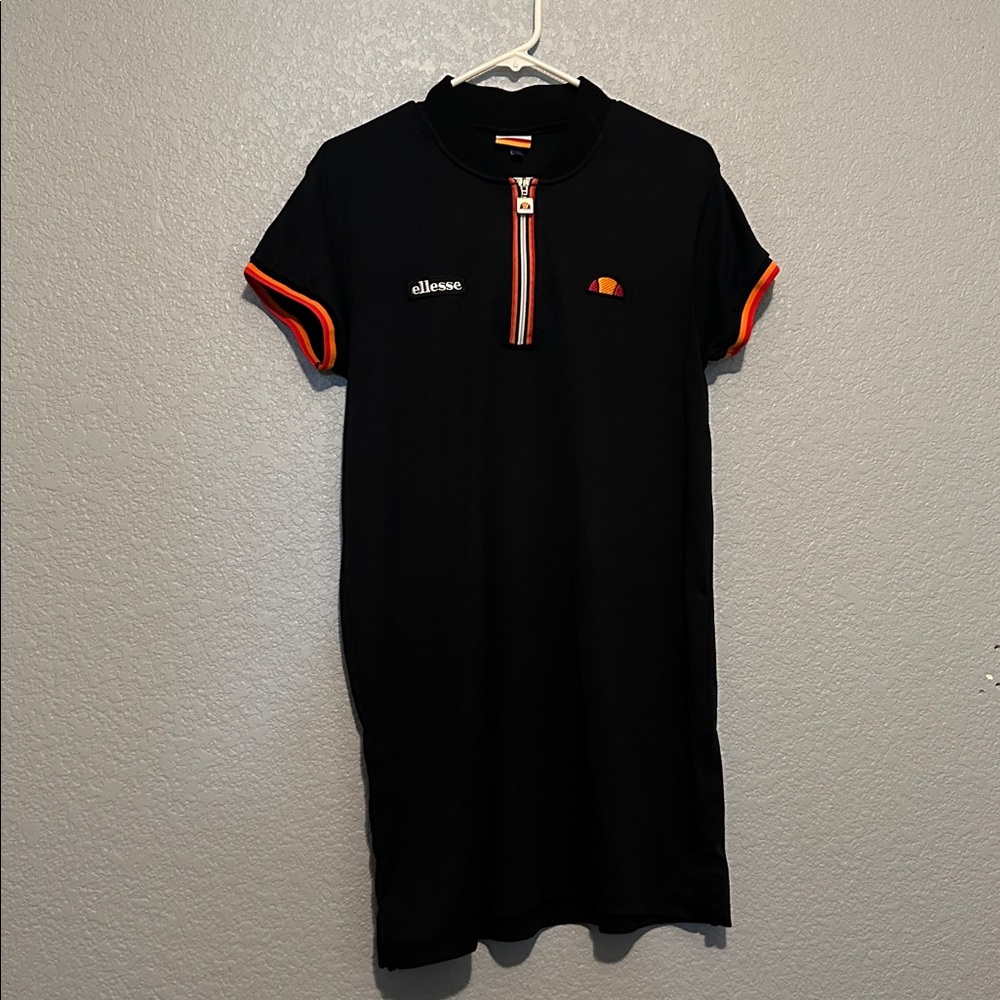 Ellesse 1/4 Zip Shirt Dress - Picture 2 of 7